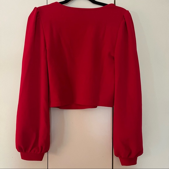 CROPPED shein long sleeve blouse - Picture 3 of 3